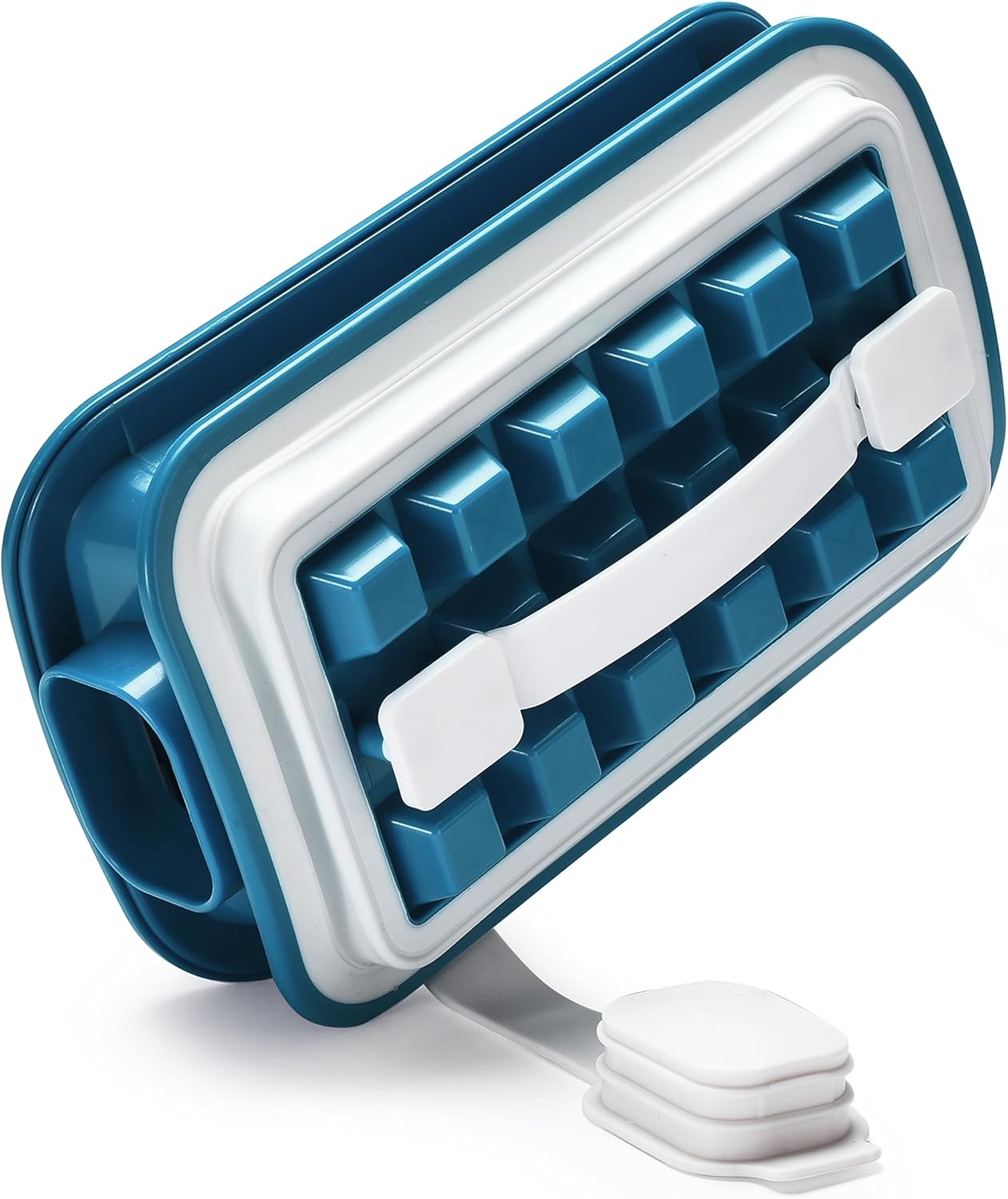 Hydrate Bottles Ice Tray with Lid Plastic Ice Cube Maker Ice