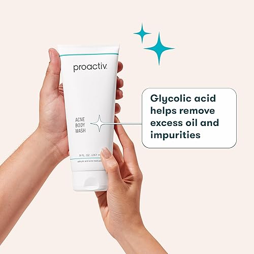 Miniatura 2 de Proactiv Gel de gel corporal para acné exfoliante para pieles sensibles limpiador de ácido salicílico con manteca de karité calmante y manteca de