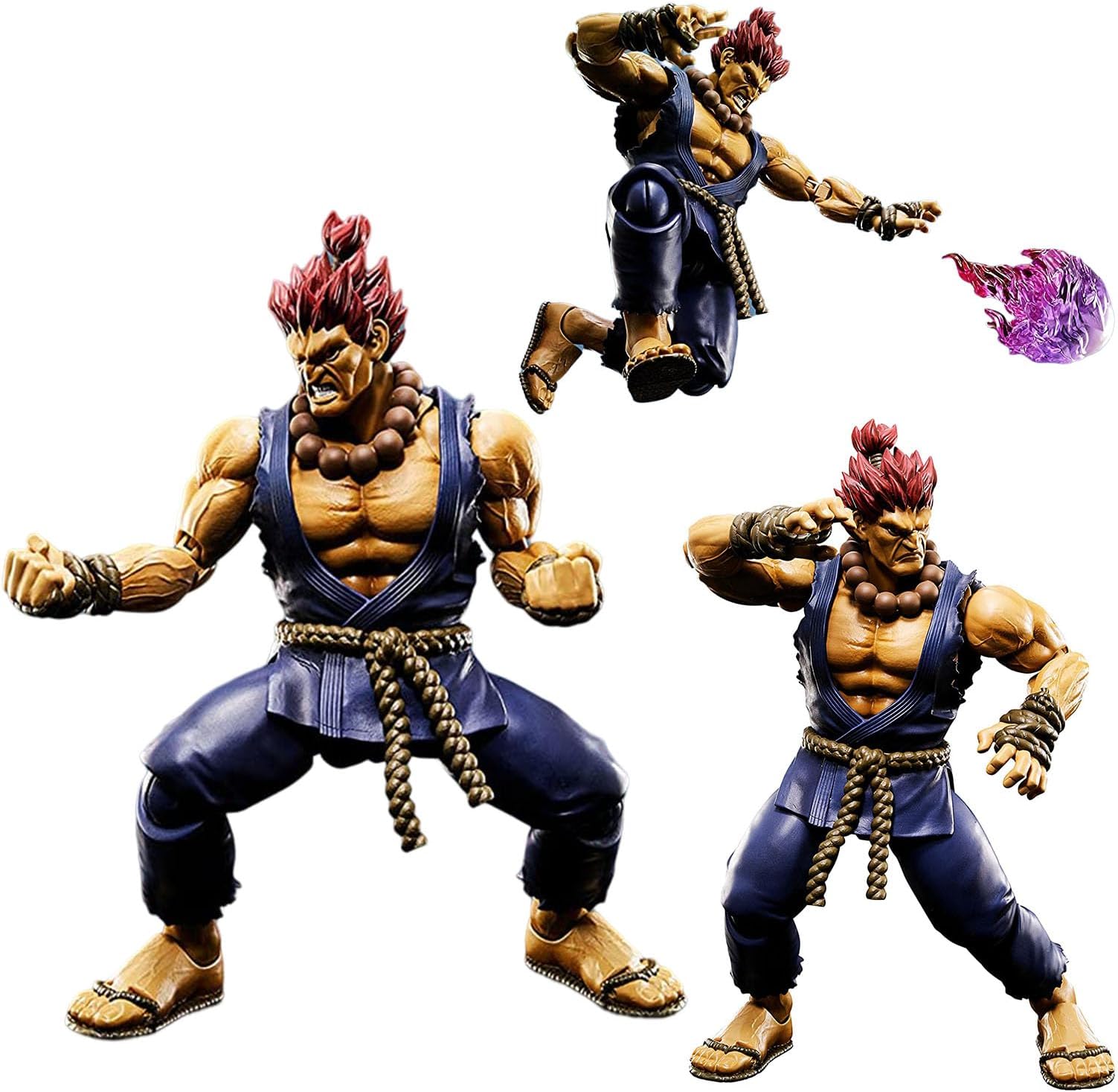 GilMelody Streetfighter V No.05 Akuma 6in Action Figure Fighting Body Box Set