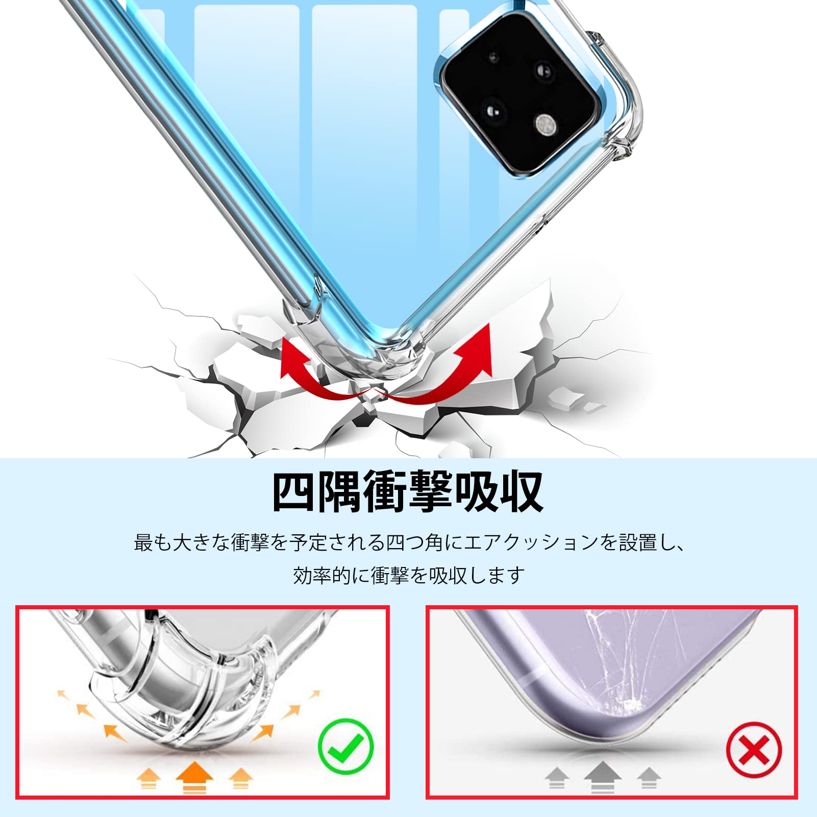 Amazon.co.jp: Xiaomi 11T/11T Pro ケース クリア 透明 TPU ソフト
