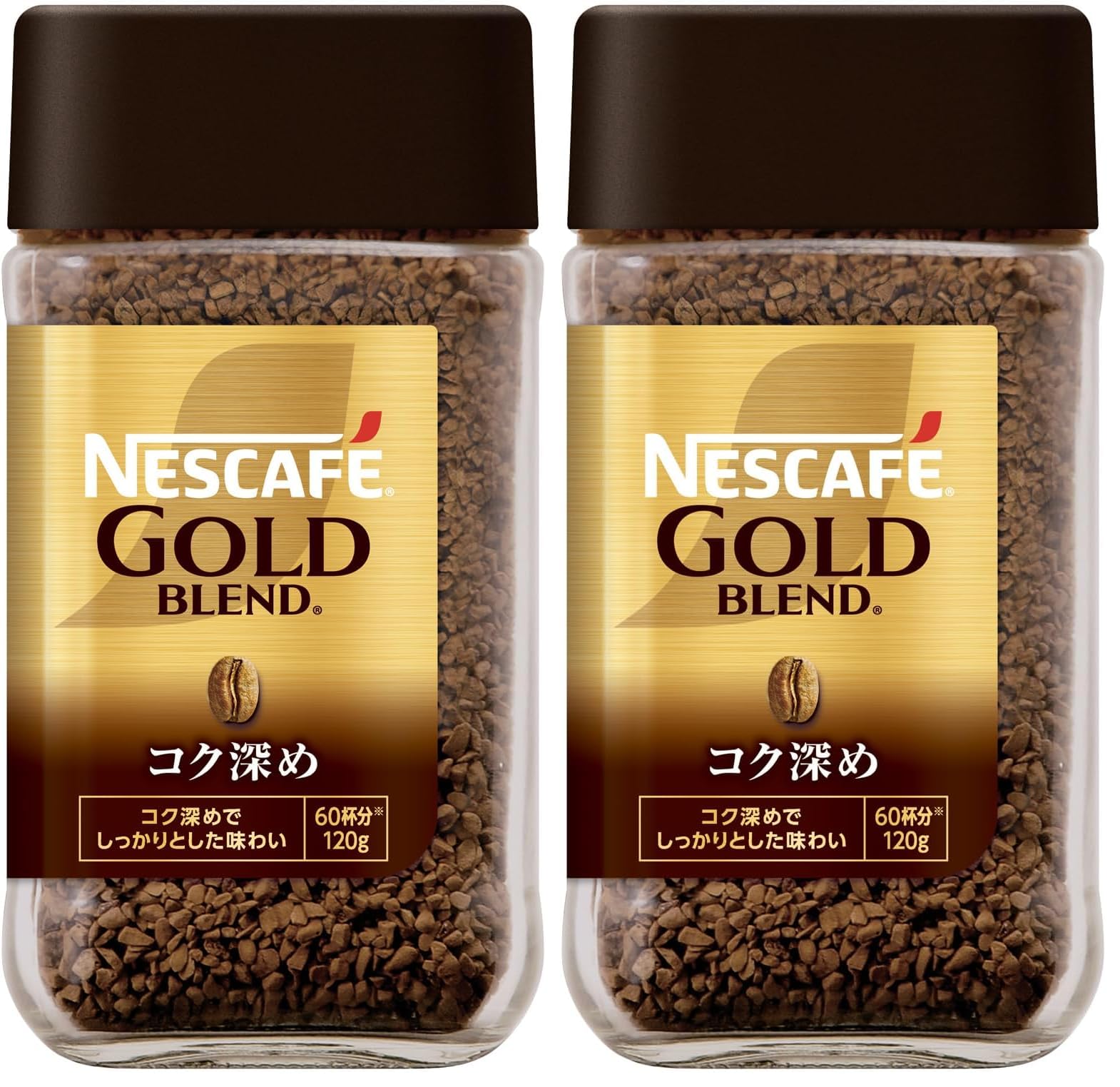 Amazon.co.jp: ネスカフェ ゴールドブレンド コク深め 120g(60杯分),瓶