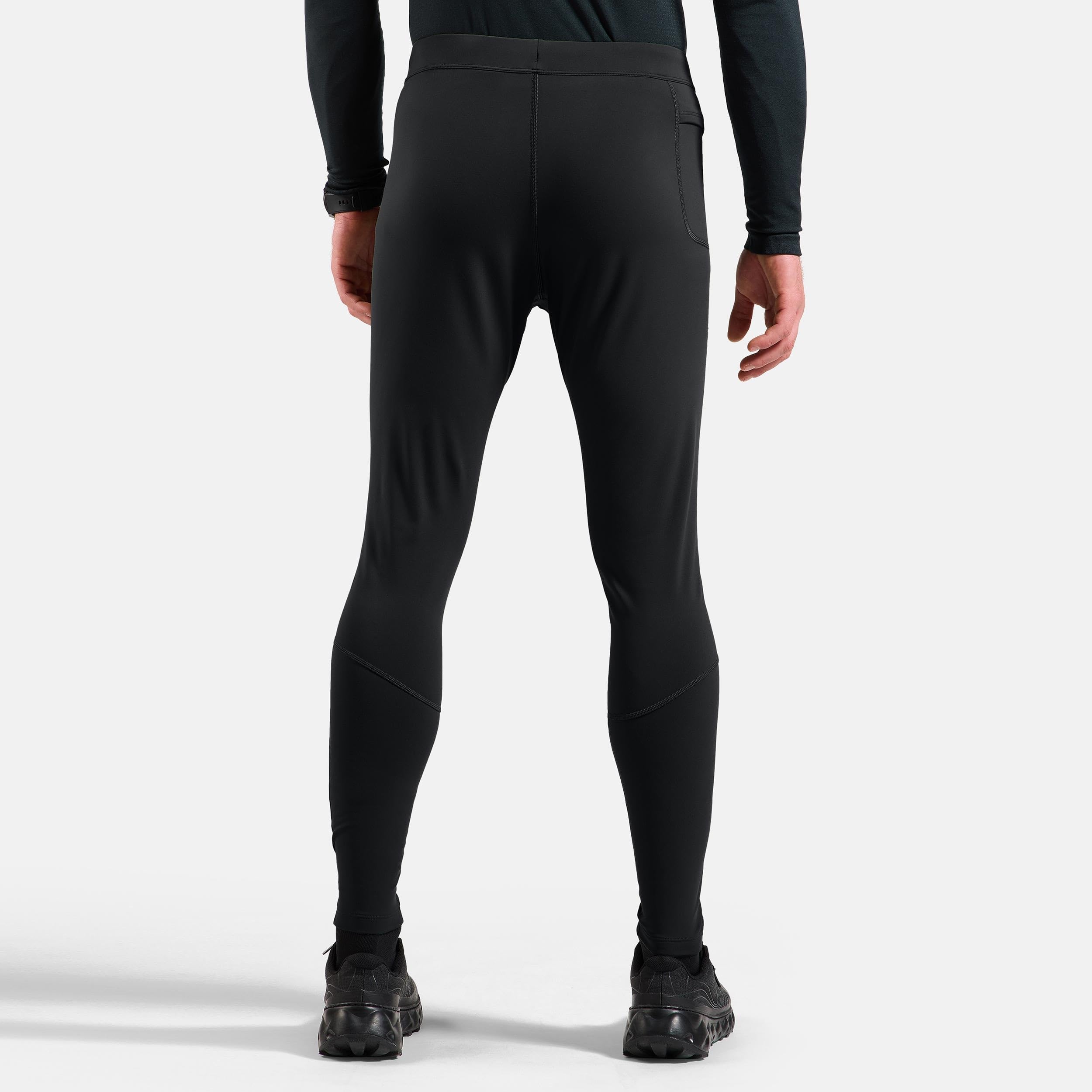 Odlo Essential Warm Collant de course Hommes black