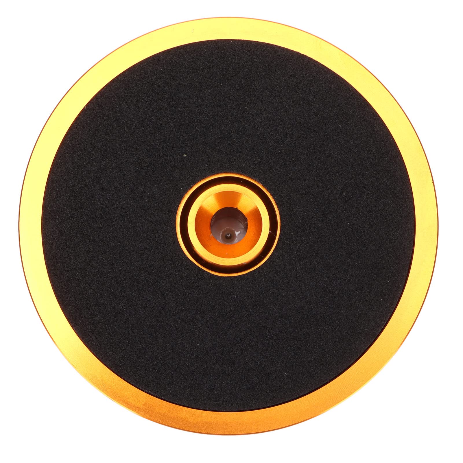 Détection de Niveau à Bulle Platine Vinyle LP Disque Stabilisateur de Poids pour équilibrage des Vibrations (Gold)