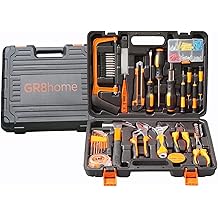 160 Piece General Household DIY Hand Tool Kit Set with Portable Storage Toolbox Carry Case