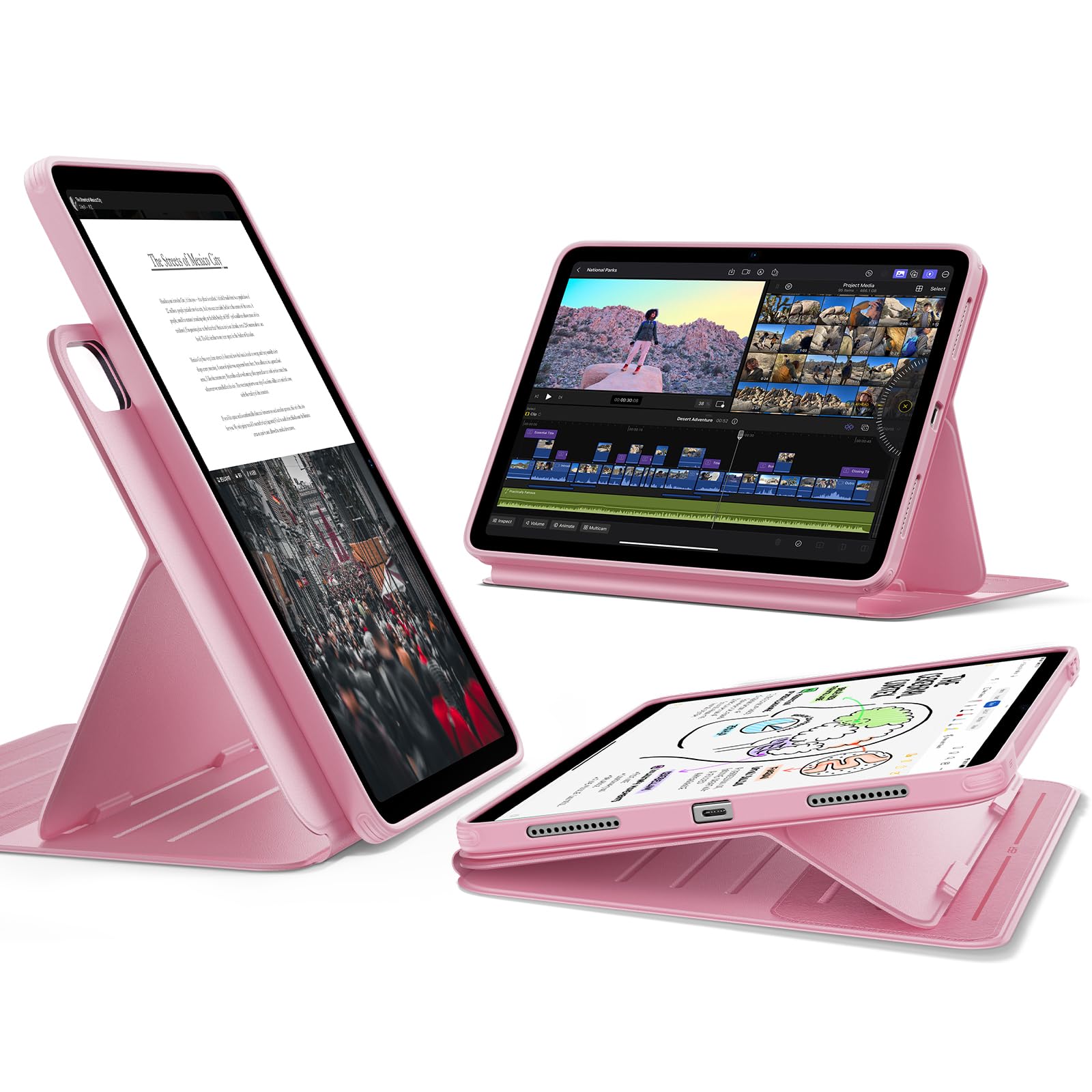 Amazon.com: ESR for iPad Air 11 Inch Case M4/M3/M2 (2026/2025/2024