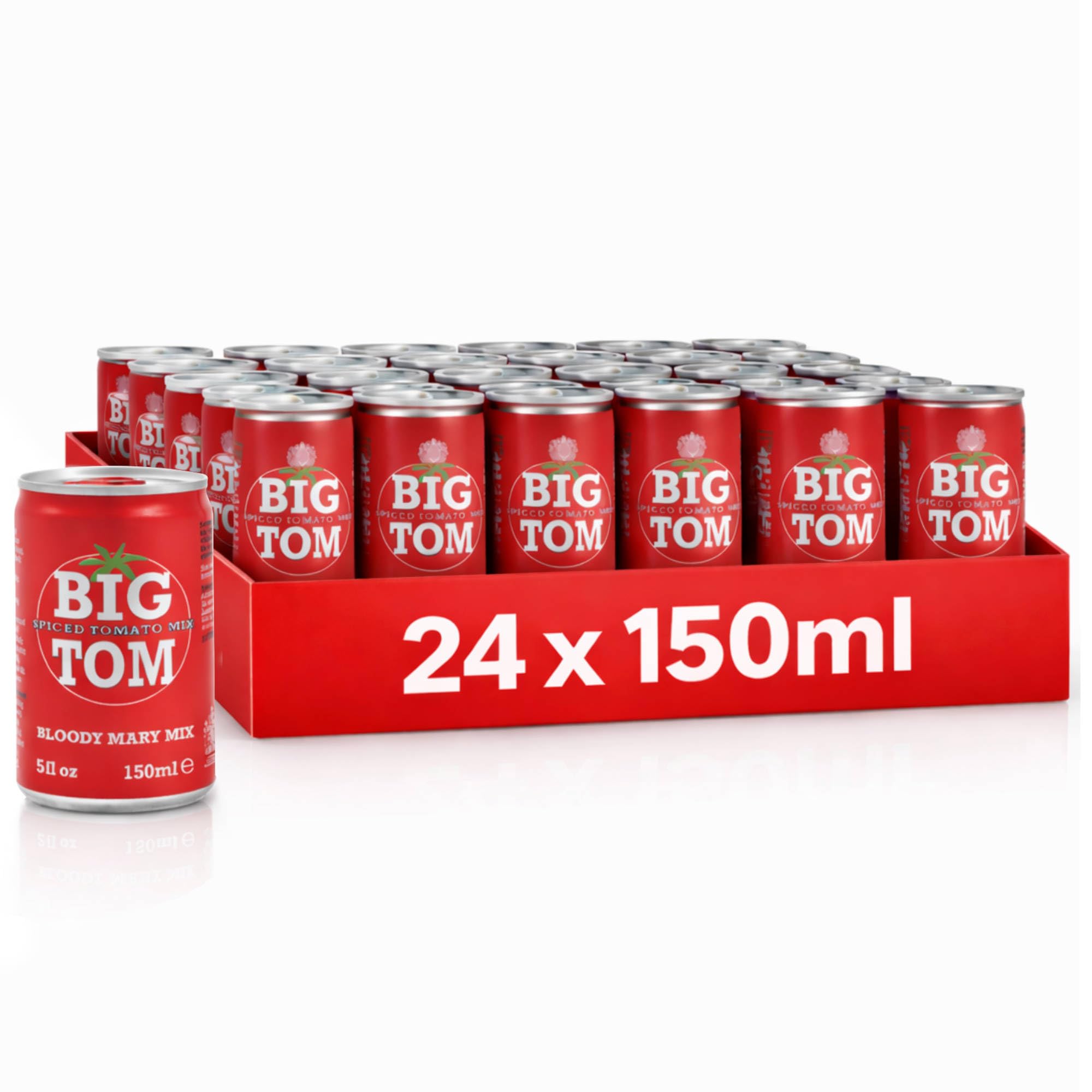 Spiced Tomato Juice- Bloody Mary Mix can (150ml x 24 Cans) for The Best Bloody Mary...Every time!