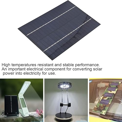 Miniatura 2 de Paneles solares portátiles de 4.2W 18V, ahorro de energía, alta resistencia, alta tasa de conversión paneles solares de polisilicio para aparatos de