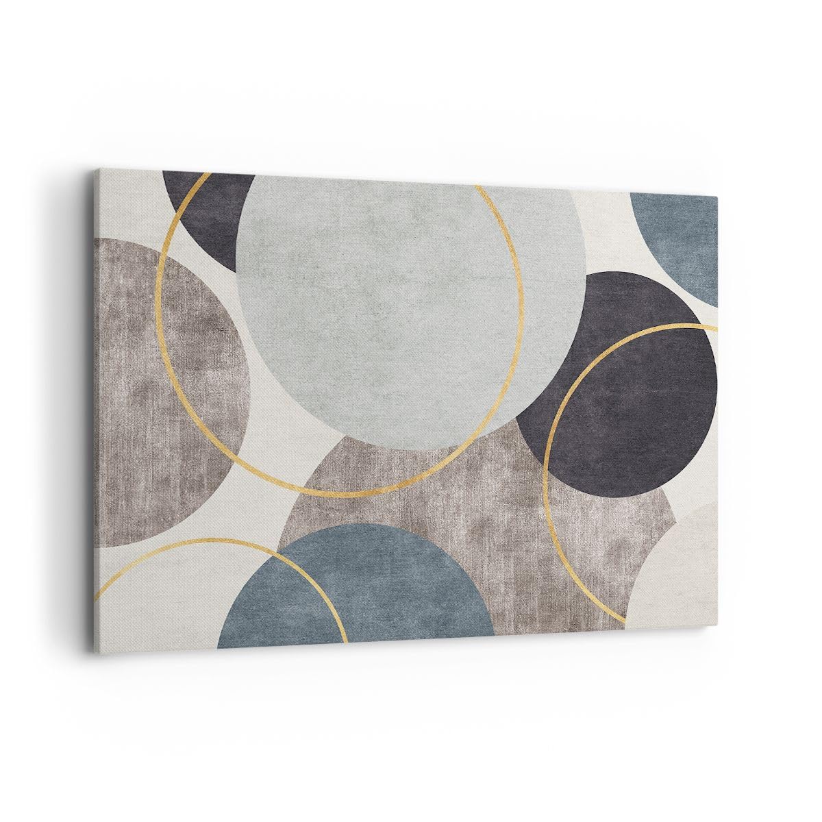Stampe da Parete Moderne 100x70 cm Quadro su Tela Astratto Pastello - 5986 | distretti Minimalista Pezzo Quadro Decorativo 1 pezzo Soggiorno Camera da Letto Arte da Parete Decorazione da Parete ARTTOR