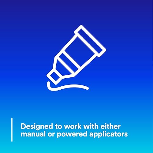 Miniatura 13 de 3M 08609 - Adhesivo de uretano para parabrisas Window-Weld súper rápido, sellador de vidrio automotriz de alta resistencia y curado rápido de una