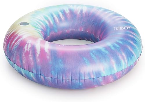 Miniatura 10 de FUNBOY - Flotador tubular inflable tamaño gigante con diseño de jungla tropical para fiestas de verano en la piscina y entretenimiento