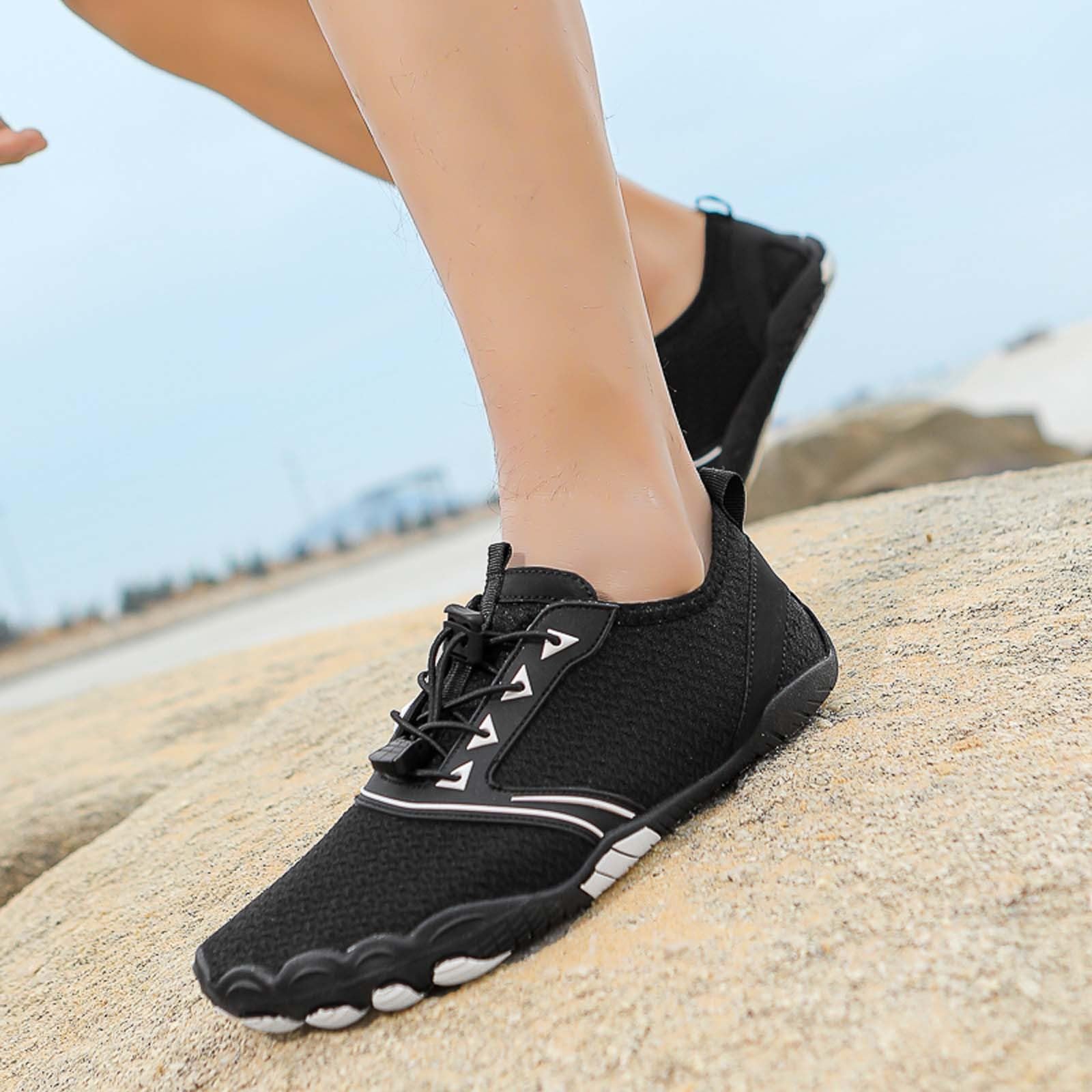 Scarpe da Scoglio per Il Mare Acqua Uomo Donna Trasparenti Immersione Scarpette Ginnastica Sassi di Roccia Sandali Piscina Fiume Spiaggia Acquatiche Lago Scogli Traspiranti