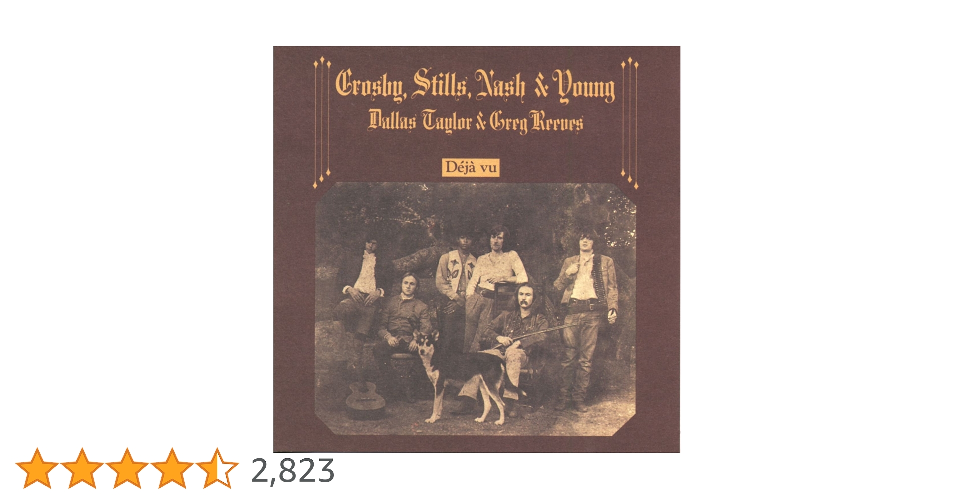 ■RSD20,000枚限定「デジャヴ 」オルタネートアルバム■CROSBY, S Amazon.co.jp: Deja Vu: ミュージック