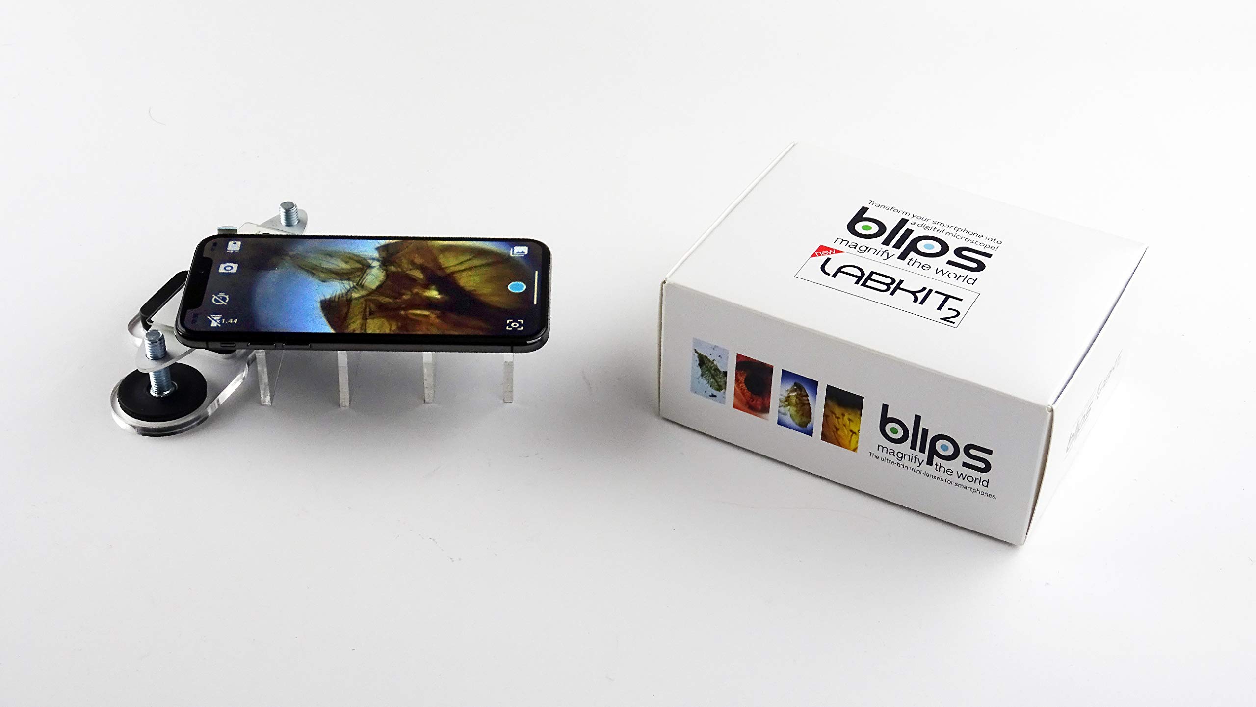 New Blips Labkit2 - Trasforma il tuo smartphone in un microscopio