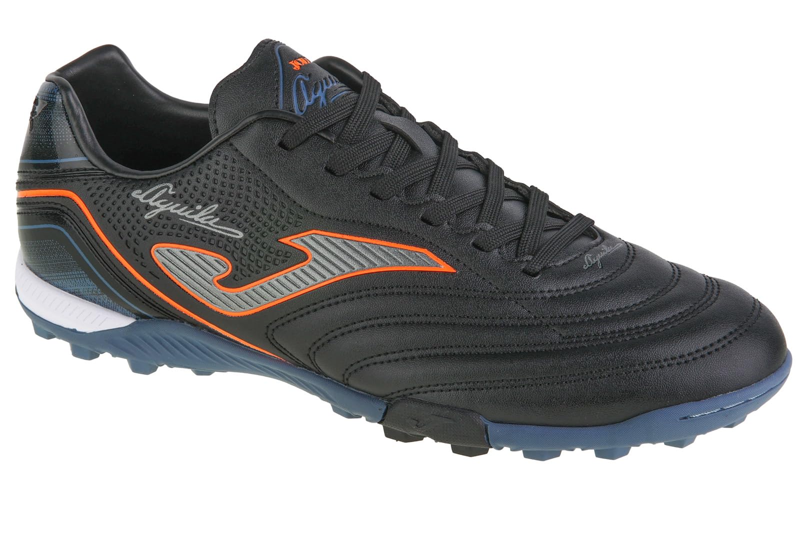 Joma Aguila 2401 TF AGUS2401TF, Mens, Black/Orange, 9.5 US