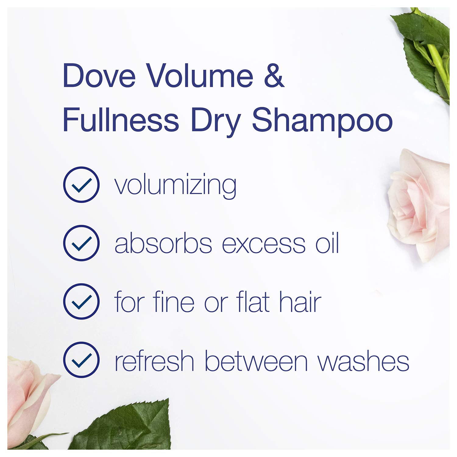 Dove Dry Shampoo Hair Treatment for Oily Hair, Volume and Fullness Cleansing Hair Volumizer 5 oz 3 Count : Beauty & Personal Care