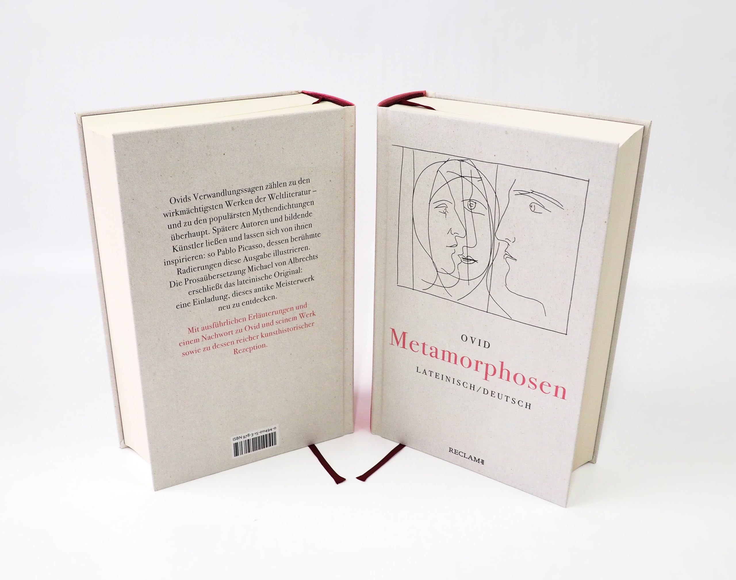 Metamorphosen. Lateinisch/Deutsch: Eines der größten Werke der Weltliteratur | Mit den berühmten Radierungen Pablo Picassos