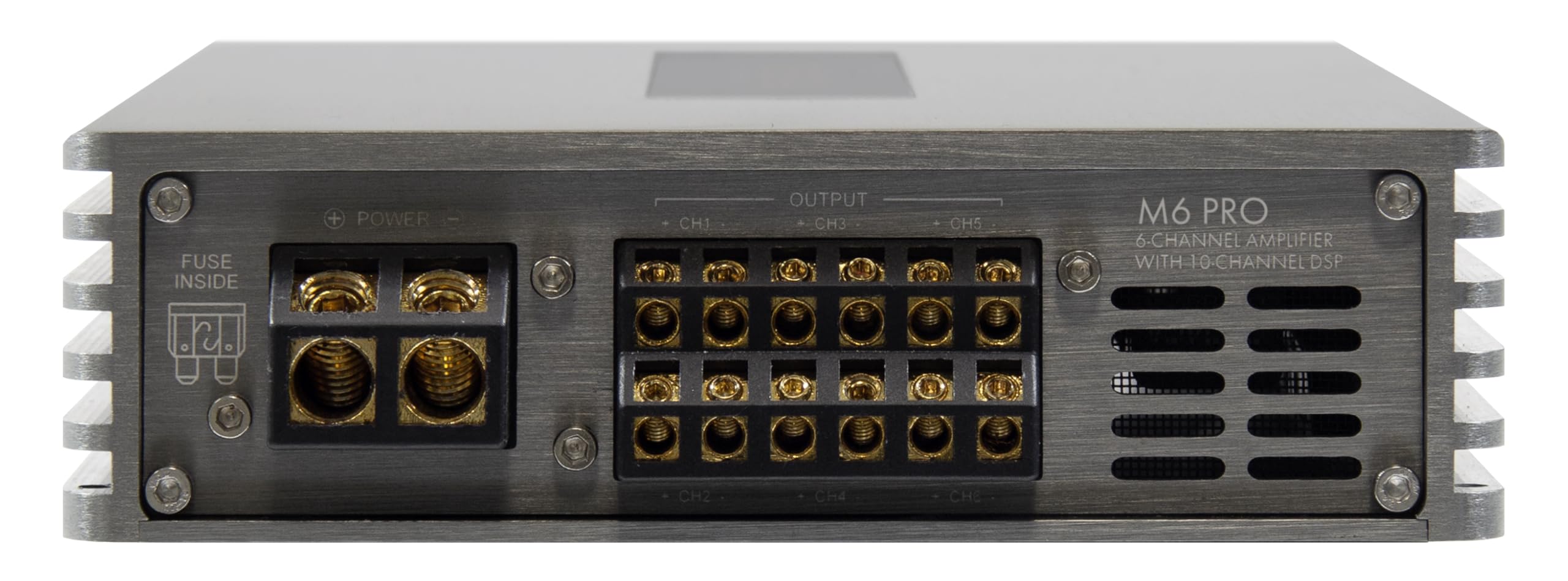 MUSWAY M6PRO-512K - Digitaler 6-Kanal Verstärker mit 10-Kanal DSP | 1,2KW Gesamtleistung