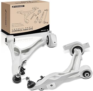 A-Premium 2 x Front Lower Control Arm, with Ball Joint & Bushing, Compatible with Infiniti & Nissan - 2008-2023 - Q50 QX50 Q60 G37 EX35 EX37 & 370Z