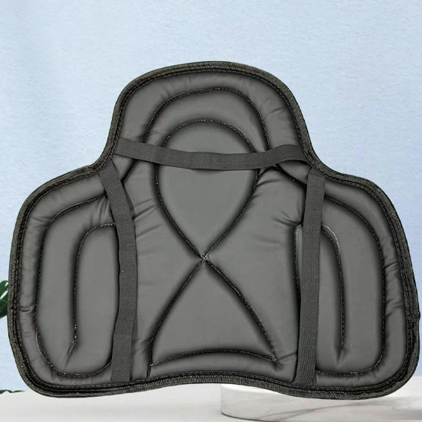 Sottosella Cuscino per Sella da Equitazione con Cinghia di Fissaggio Accessori per Equitazione Cuscini Morbidi per Equitazione Sottosella da Dressage, Nero