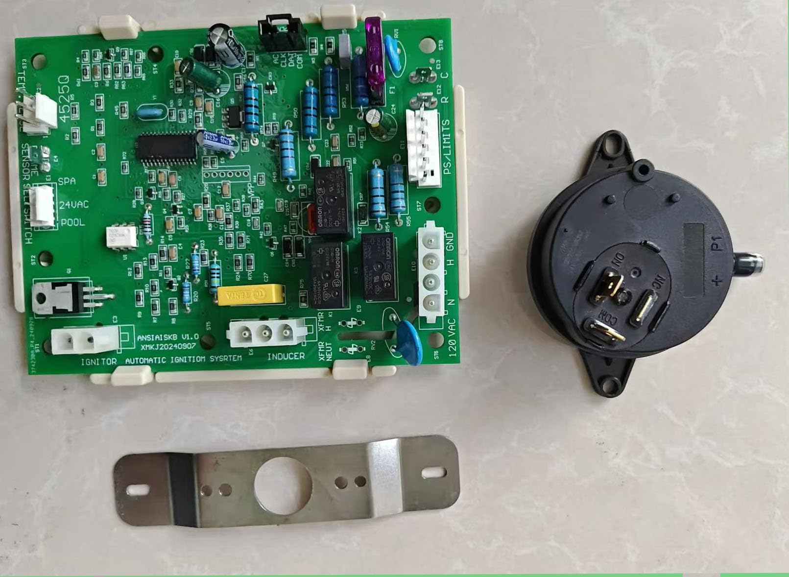 FDXLICB1930 FD Integrated Control Board Replacement Kit fit for Universal Hayward H-Series Low Nox Pool Heater, Suitable for H150FDN/FDP, H200FDN/FDP H250FDN/FDP, H300FDN/FDP, H350FDN/FDP, H400FDN/FDP