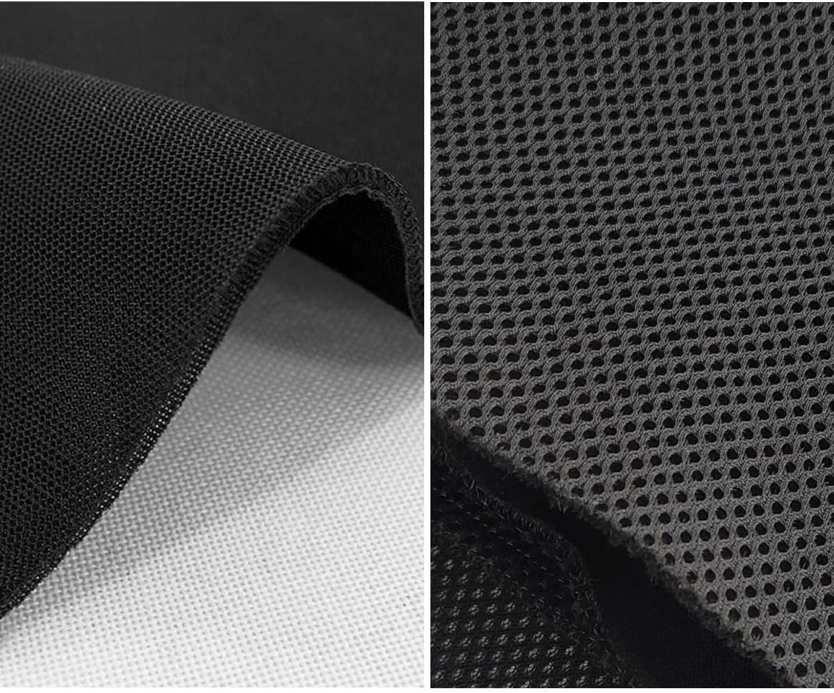 ALASKA Speaker Grill Cloth (3D Spraker Grill Repair Cloth in 200 GSM). Stereo Mesh Fabric for Speaker Repair. Black Colour (Black- 60 Inch x 40 Inch)