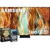 Samsung 55" Neo QLED 4K QN70F Smart TV &lpar;2025&rpar; Vision AI&comma; Motion Xcelerator 144Hz&comma; HDR10&plus; Bundle with CPS Exclusive 1-Year Protection & Deco Gear Complete Home Theater Beginner&apos;s Guidebook