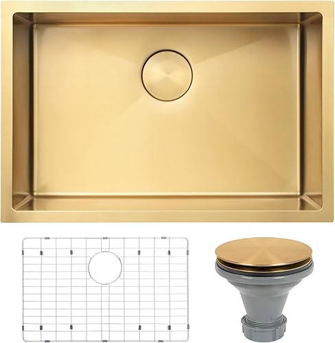 Miniatura 8 de Fregadero de bar, fregadero de cocina negro de montaje superior de 15 pulgadas, fregaderos de estación de trabajo pequeños y profundos de 15 x 15 x