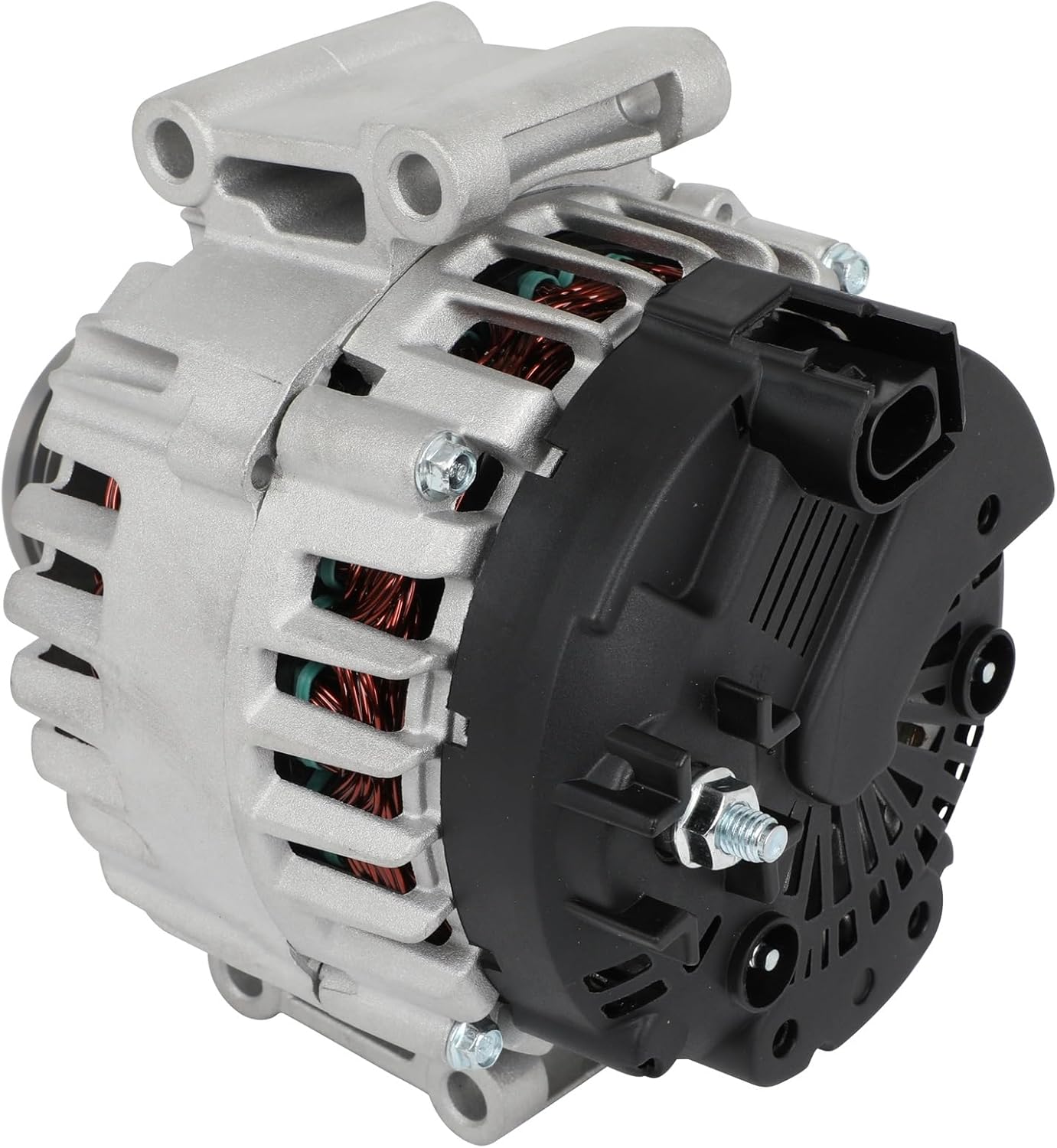 cciyu 11810 Alternators Replacement for Audi for TT Quattro 2.0L 2011-2014 Alternator 6-Groove Clutch Pulley