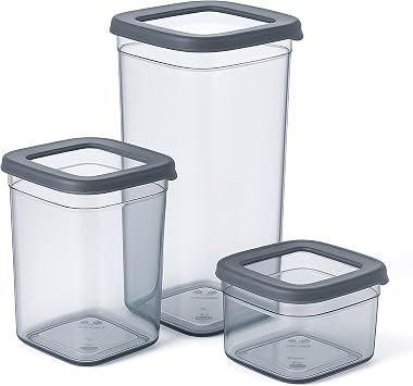 Hobby Life Tower Premium 12’li Saklama Kabı Seti – 3 Farklı Boy, Dikey Tasarım, Kilitli Kapak, BPA İçermez