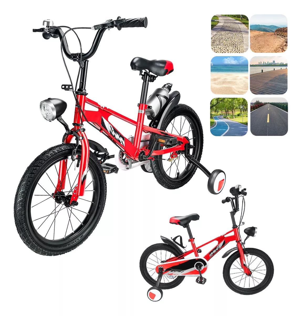 Bicicleta Niño Años Bicicleta Bonusu00ae Dino Rodado 12