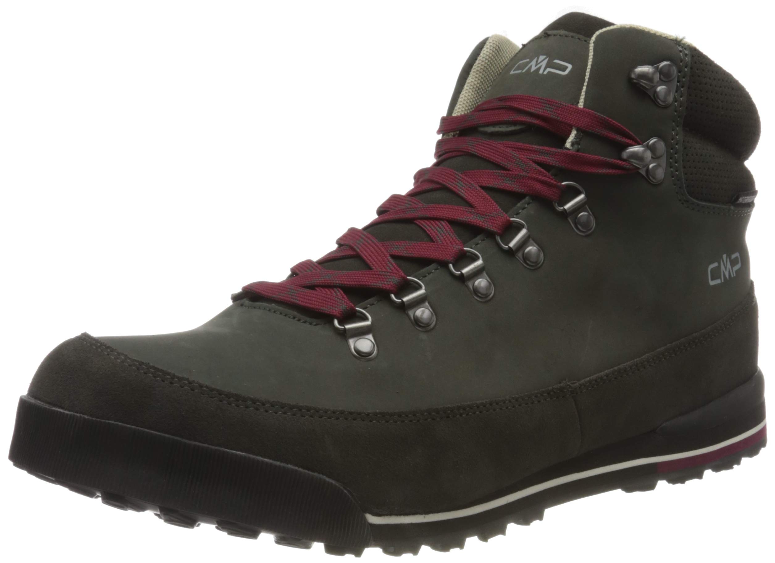 CMP Heka Hiking Shoes WP, Scarpe da Arrampicata Alta Uomo 42 EU Marrone Arabica Syrah 68bn