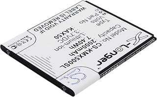 SPANN Battery Replacement for KAZAM Trooper X5.0, Part No: KAX50, KAX50-XJFAL009330 3.7V