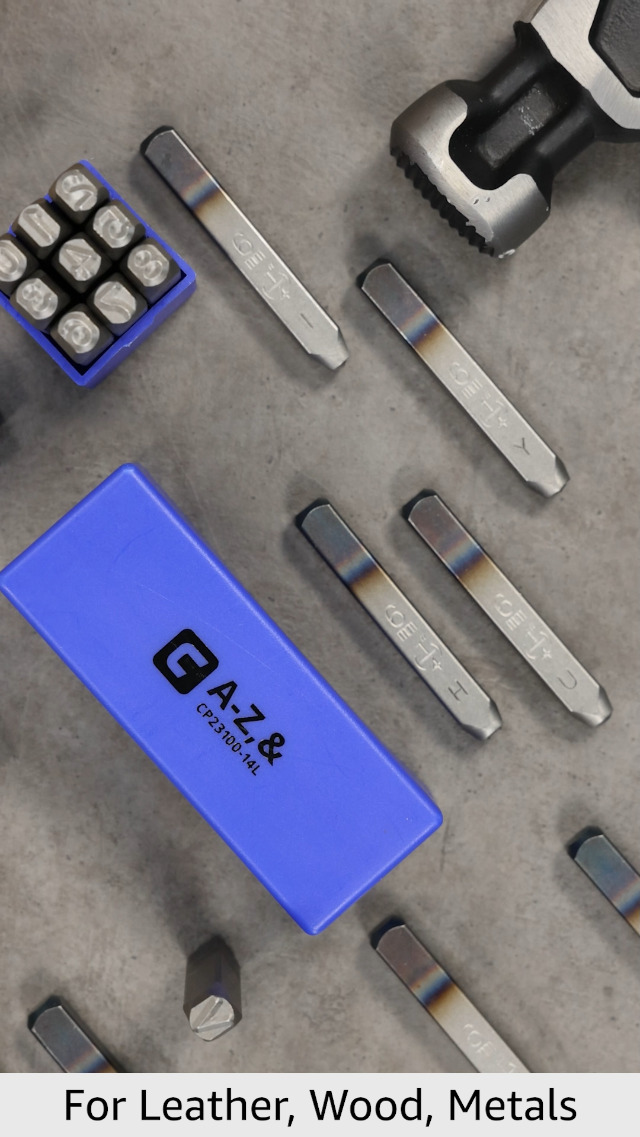 Amazon.com: Capri Tools Professional 1/4 in. Letter and Number