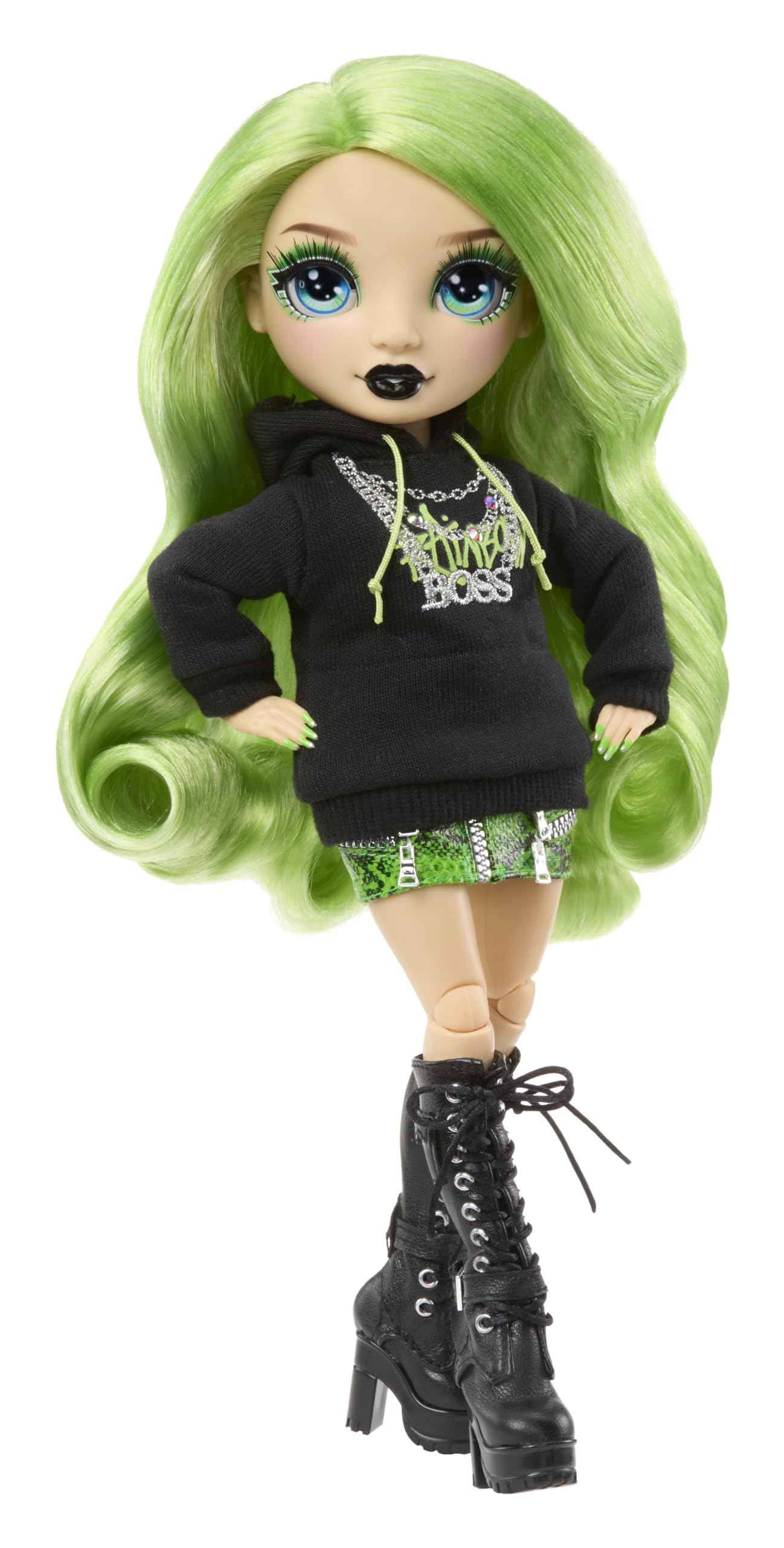 Rainbow High Style Icons Jade, 28cm Fashion Doll with Long Brushable Hair, Comes with a Second Outfit, Matching - Image 3