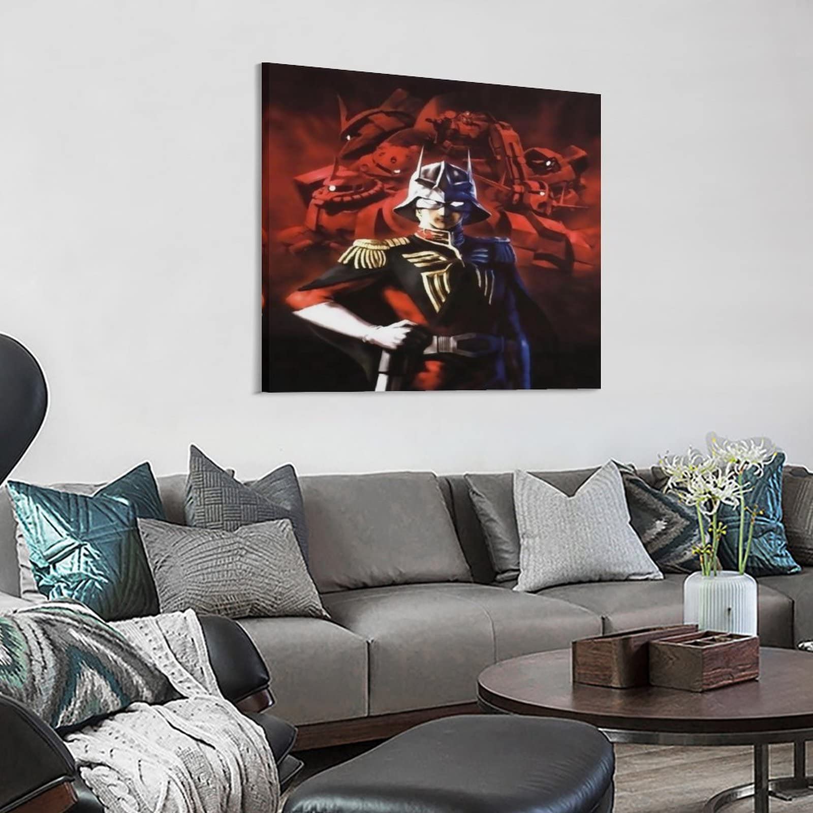 Amazon.co.jp: ポスター アートパネル ネオ ジオンガンダム シャア