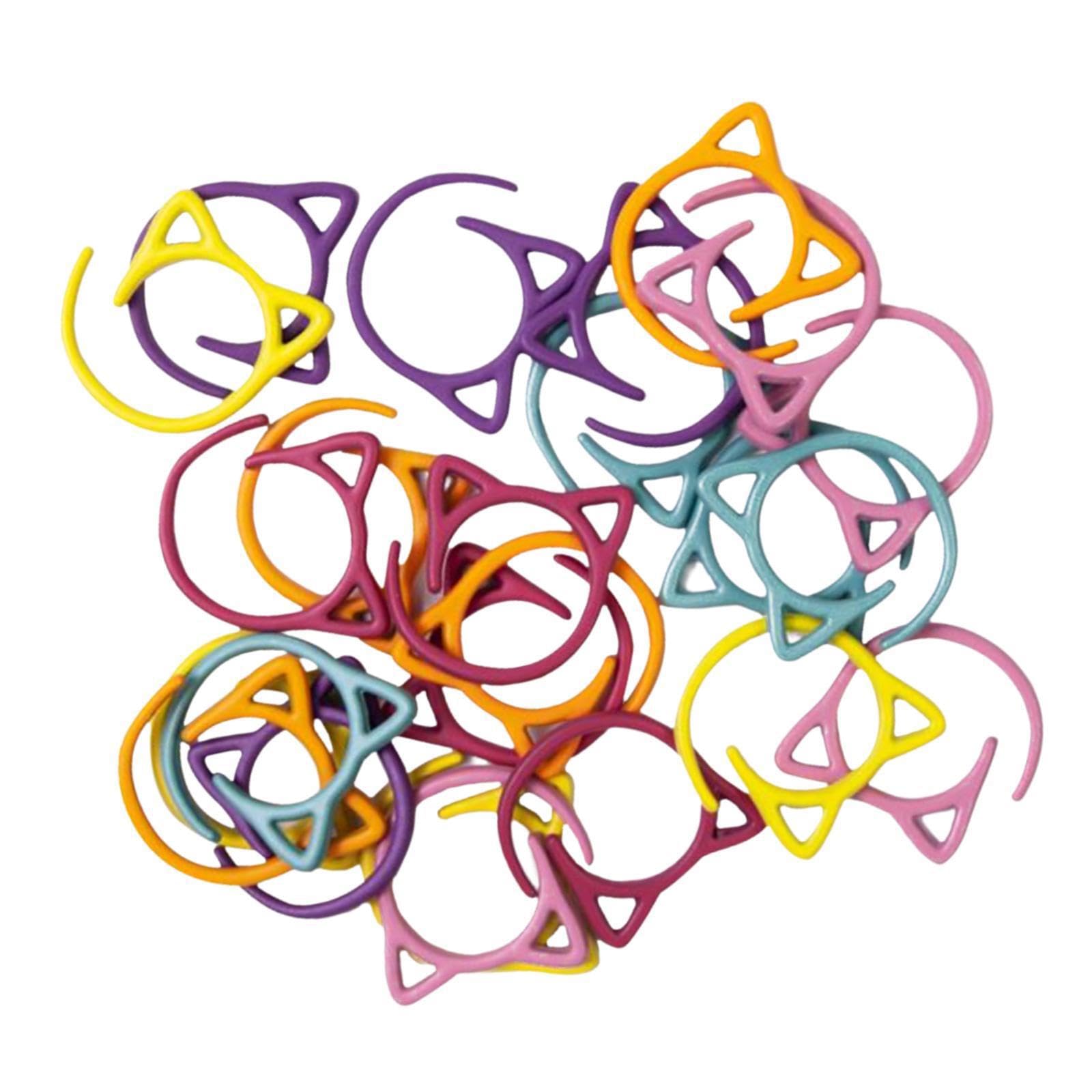 AMSLSIU Knitting Stitch Markers Pendant Marker Zinc Alloy Addition to Any Knitting Or Crocheting Craft Project for Accurate Stitches Zinc Alloy Stitch Marker