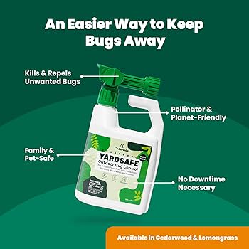 Amazon.com: Cedarcide YardSafe | Kills & Repels Mosquitoes