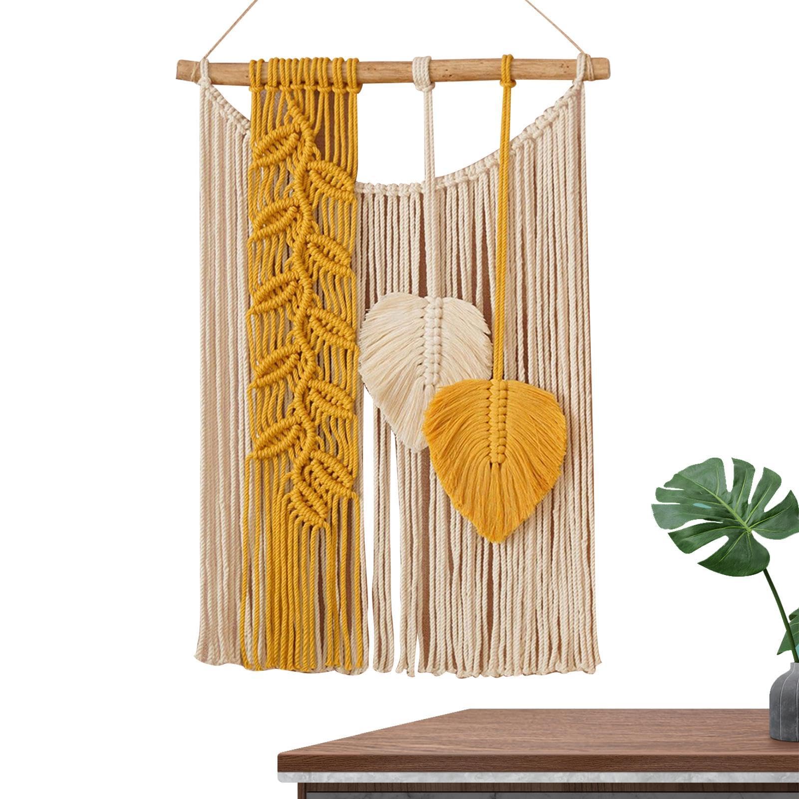 Arazzo da Parete Fatto a Mano - Arte da Parete in, Decorazione da Parete in arazzo Moderno Bohemien, Decorazione da Parete per casa, Appartamento, dormitorio