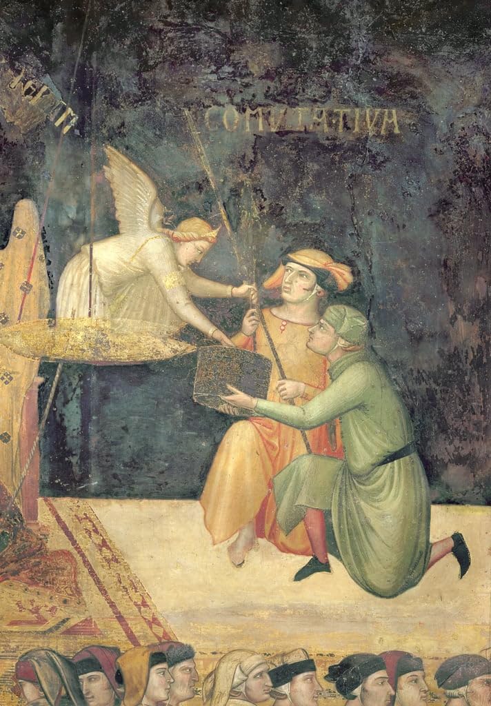 Art Tableau Allégorie du bon gouvernement : affiche impression d'art 60x90cm