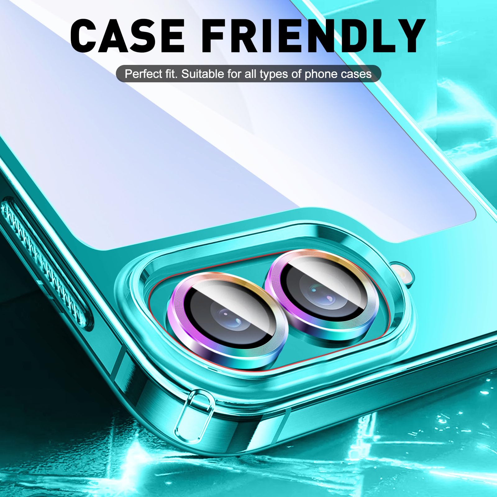 Amazon | Samsung Galaxy Z Flip 5用カメラレンズプロテクター、LucBuy