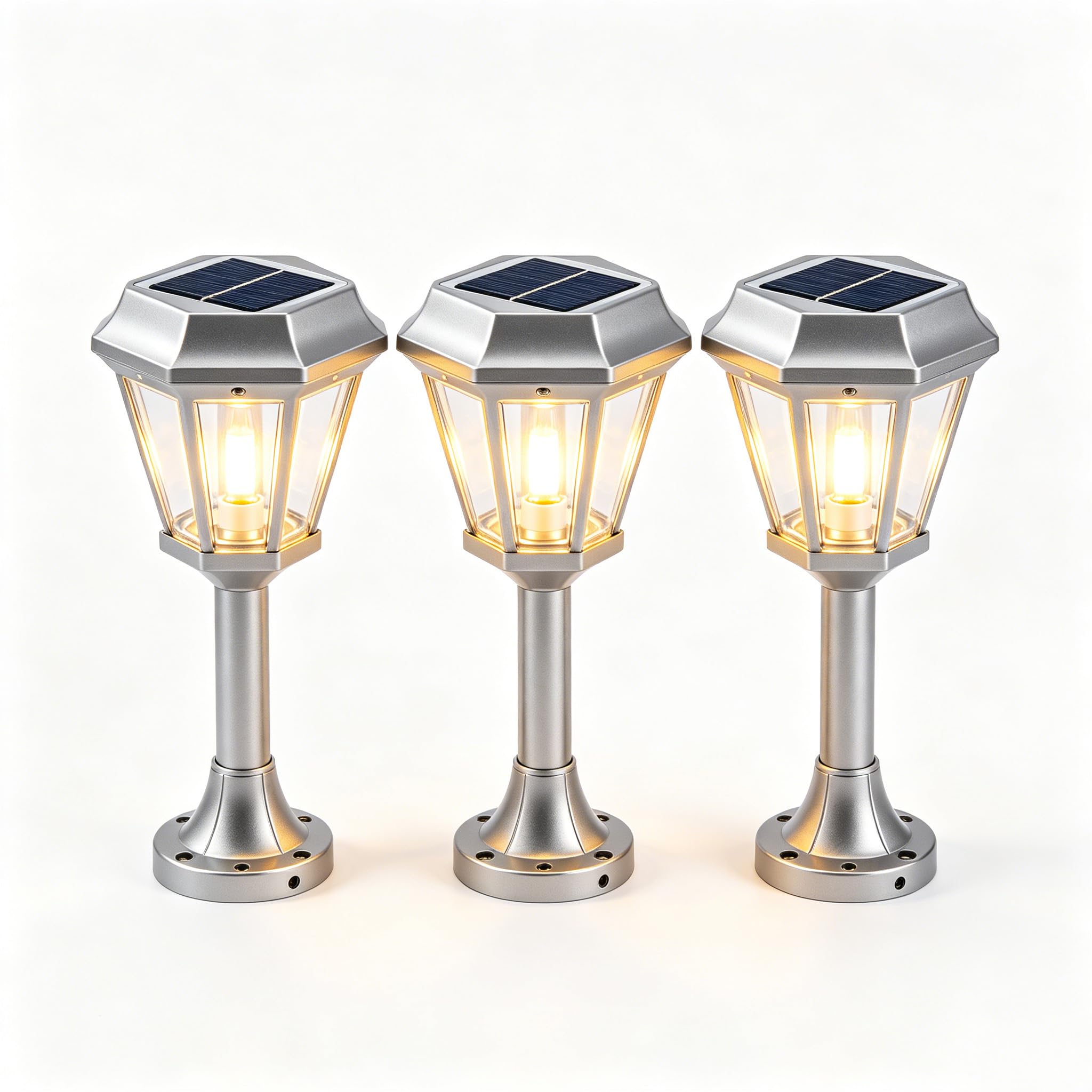 Solar Security Lights Outdoor Garden for Fence