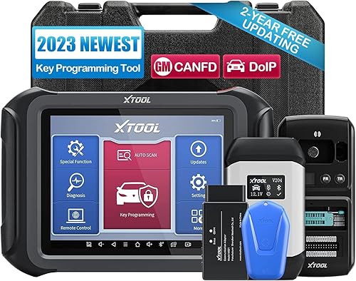 Miniatura 1 de XTOOL X100 MAX - Herramienta de programación profesional de llaves de coche con KC501+KS1+M821 juego de programador de llaves