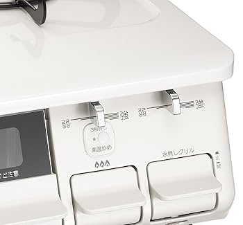 パロマ　都市ガス　ic-n86sh-l   ガスコンロ　ガステーブル Amazon | パロマ ガステーブルコンロ シロノ 水無し片面焼き