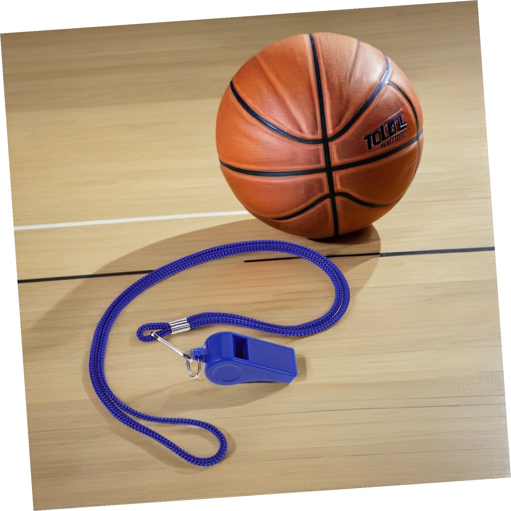 SUPVOX Fischietto di Emergenza Blu in Plastica 36 Pezzi con Cordino | Uso Calcio e Arbitraggio Sportivo, Poliestere Leggero, Design Resistente e Portatile