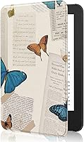Vista 23 de MoKo Funda para Kindle de 6" (11ª generación-versión 2024/2022), carcasa ligera con encendido/apagado automático para Kindle 2024/2022 11ª