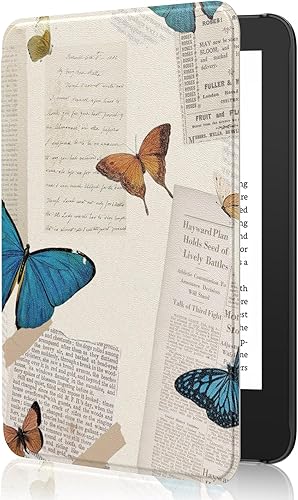 Vista 23 de MoKo Funda para Kindle de 6" (11ª generación-2024/2022), cubierta ligera con encendido/apagado automático para Kindle 2024/2022 11ª