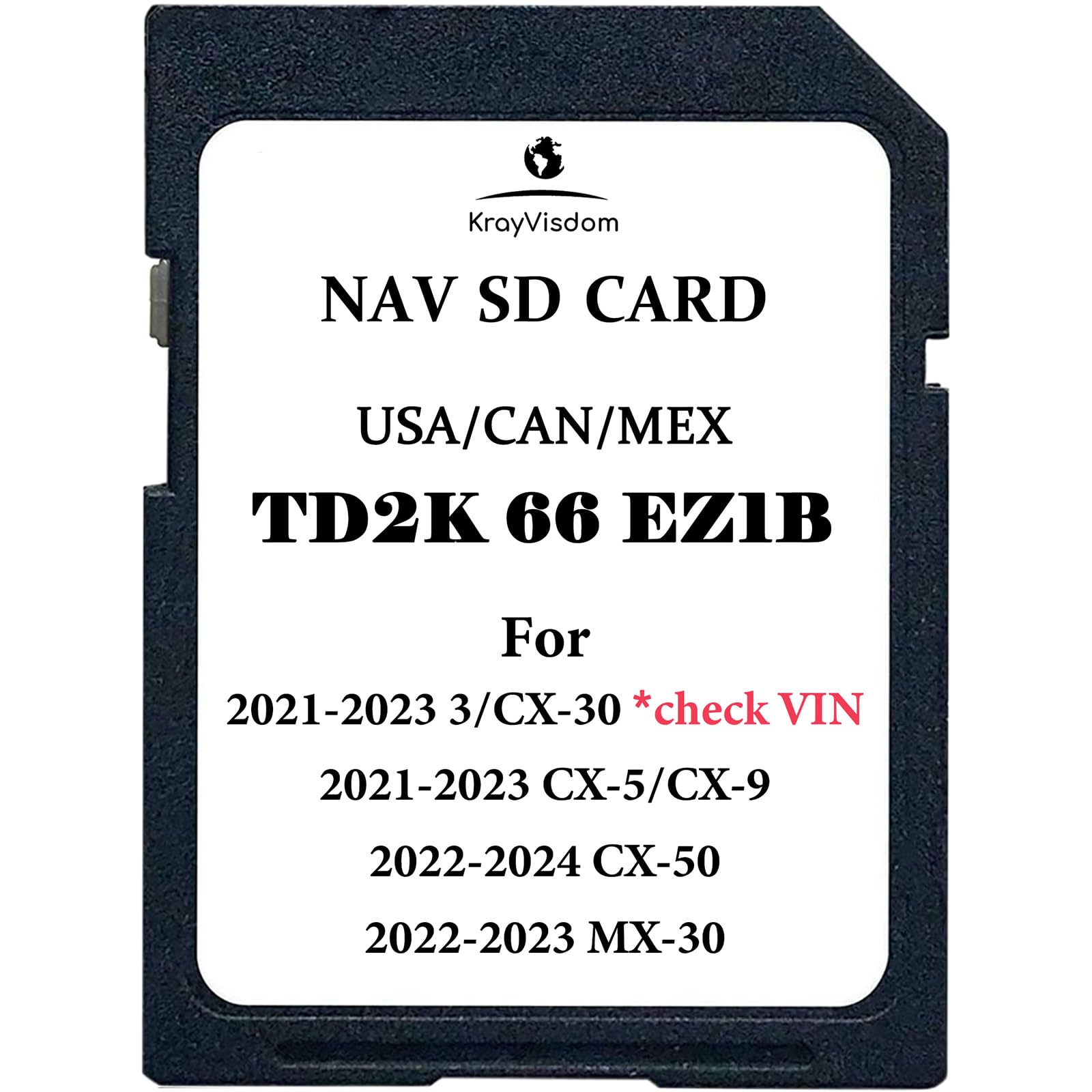 Amazon.com: TD2K66EZ1B Navigation SD Card | No Data Fee, Works