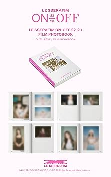 LE SSERAFIM 'ON-OFF' 22-23 FILM PHOTOBOOK（韓国盤）: Amazon