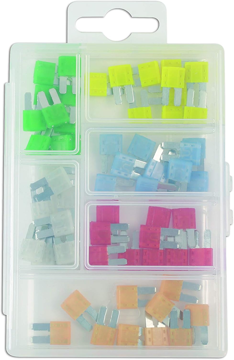 Connect Workshop Consumables 37158 Micro 2 Blade Fuse Assorted Box 60 Pc