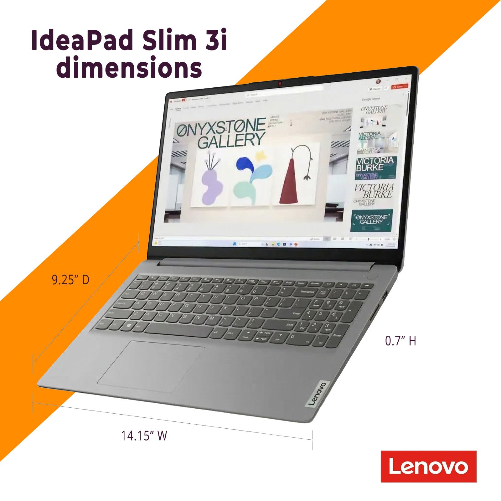Amazon.com: Lenovo IdeaPad Slim 3 Laptop, 15.6
